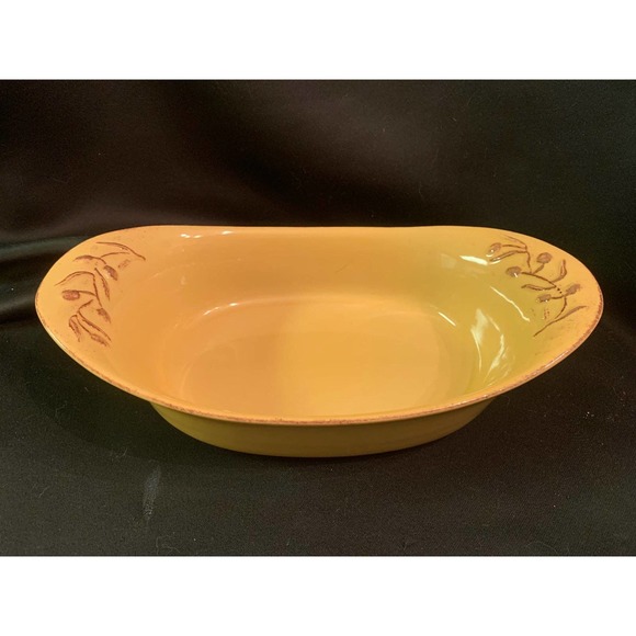 Cerutil Stoneware Casserole Dish, Vintage 14" x 8" x 3" - Picture 1 of 9